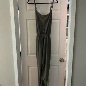 Aerie Green Strappy Jumpsuit NWT